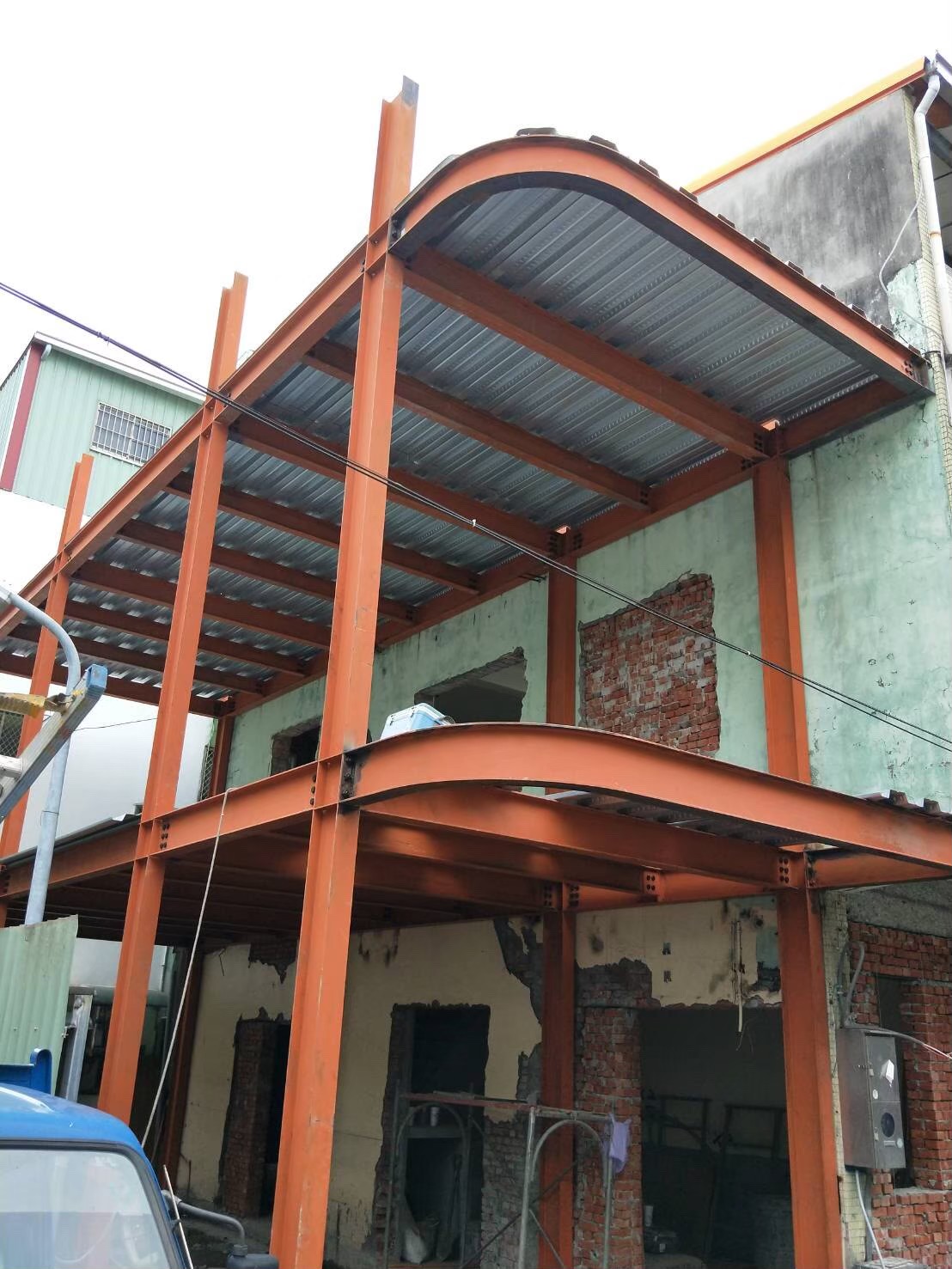 高雄鳥松區鋼構工程