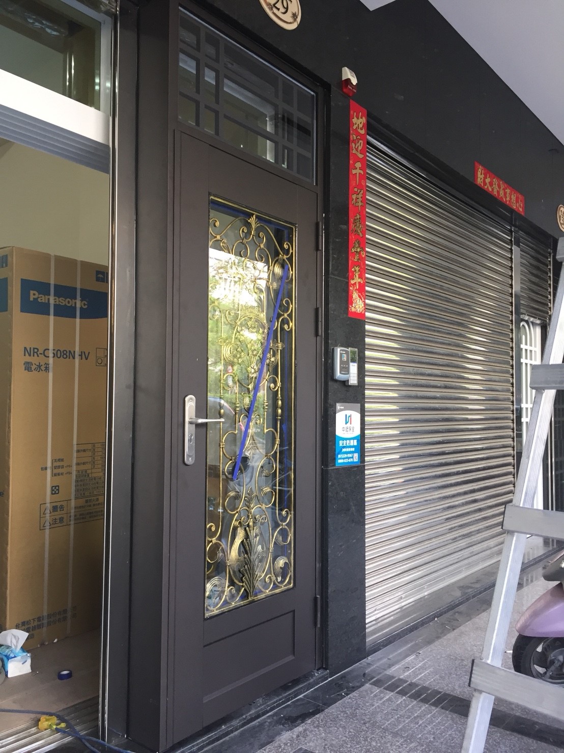 高雄左營區鍛造門窗