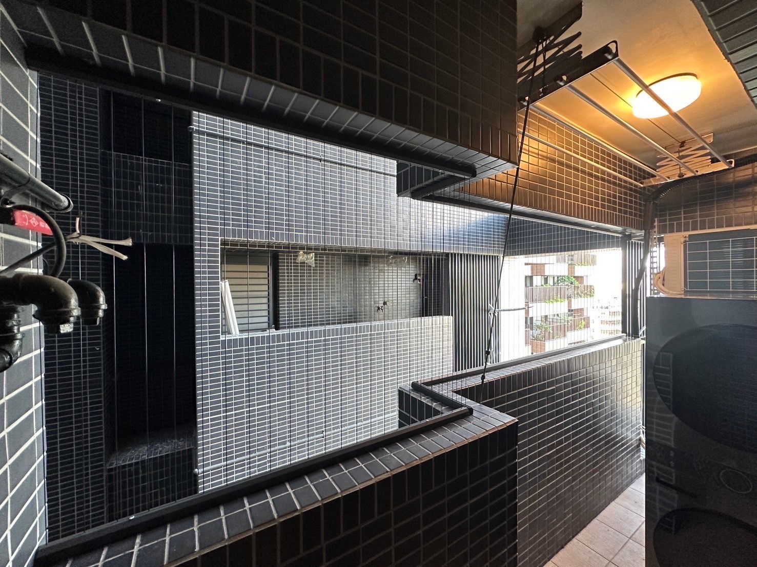 高雄小港區隱形防盜窗